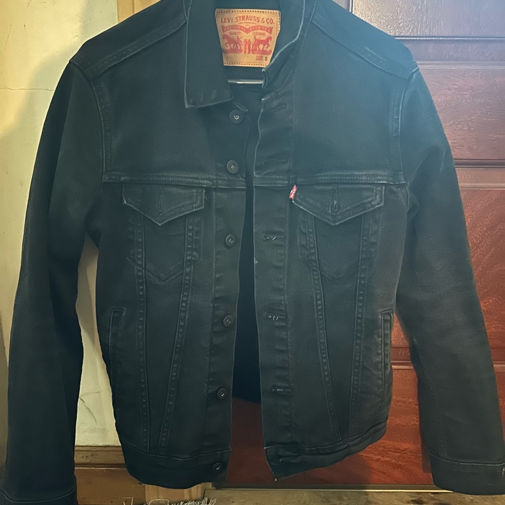 Levi's Black Lightweight Shirt Jacket
